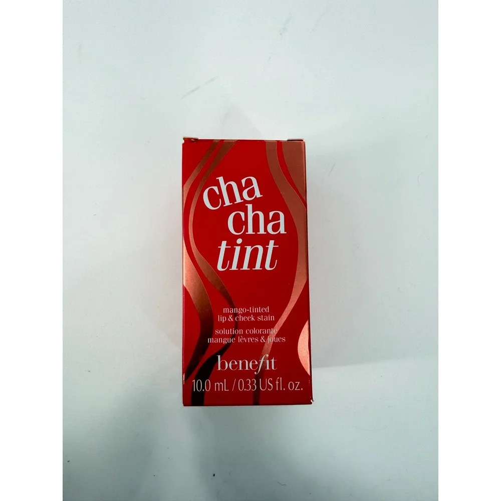 NEW Benefit Cosmetics Cha Cha Tint Mango-Tinted Lip &‎ Cheek Stain 10ml 0.33oz